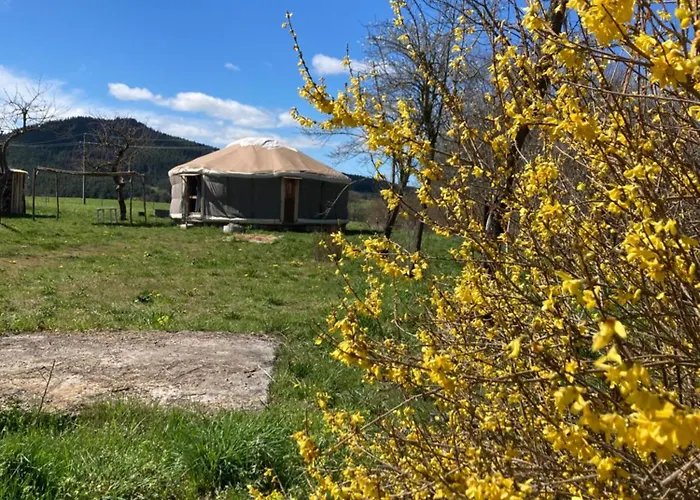 Yourte Confort Eco-responsable Роскошный шатер Saint-Pierre-Eynac